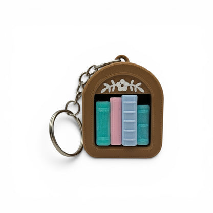 Traditional Bookcase Clicker — Mini 3D Printed Fidget Bookshelf