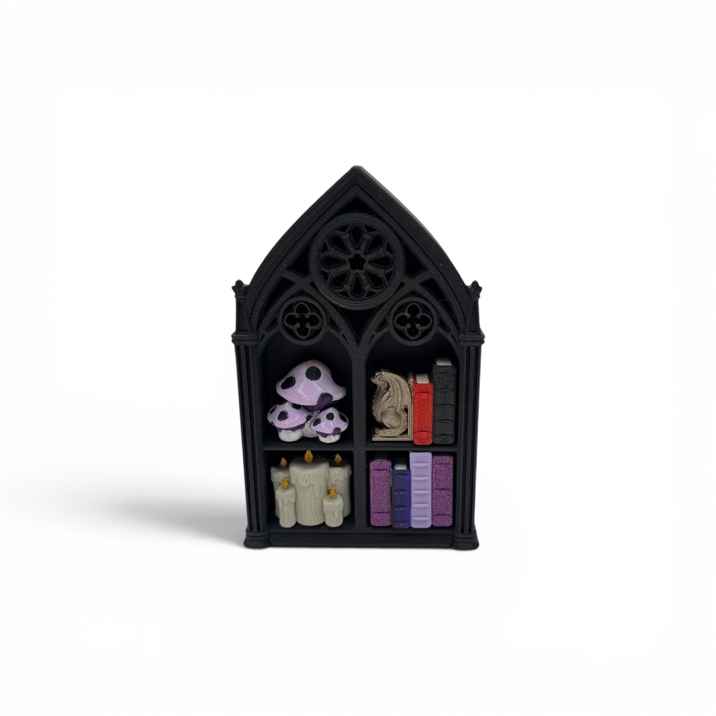 LIVE PICK - Bookcase Clicker — Mini 3D Printed Fidget Bookshelf