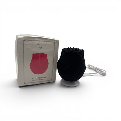 Rose Vibrator - Elegant Sexy Adult Toys With 10 Sucking & Vibrating Modes For Women Clitoral Nipple, Rose Sucker Sex Stimulator G Spot Vibrators For Women and Couples
