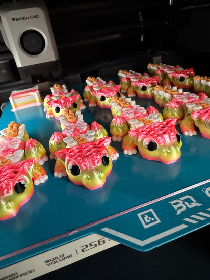 PRE-ORDER Bookish Dragons - Articulated 3D Printed Dragon Fidget