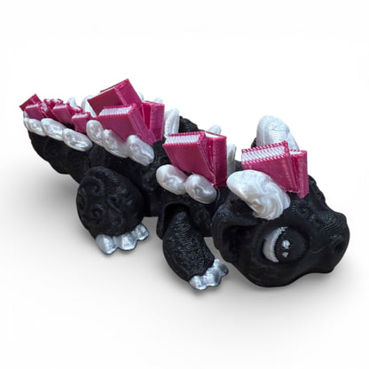 Giant 9 inch Book Dragons Articulated 3D Printed