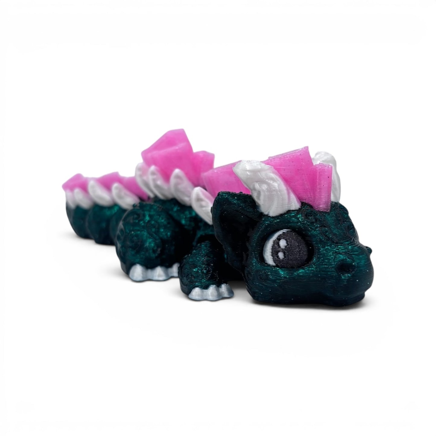 Giant 9 inch Book Dragons Articulated 3D Printed