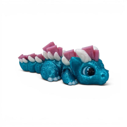 Giant 9 inch Book Dragons Articulated 3D Printed