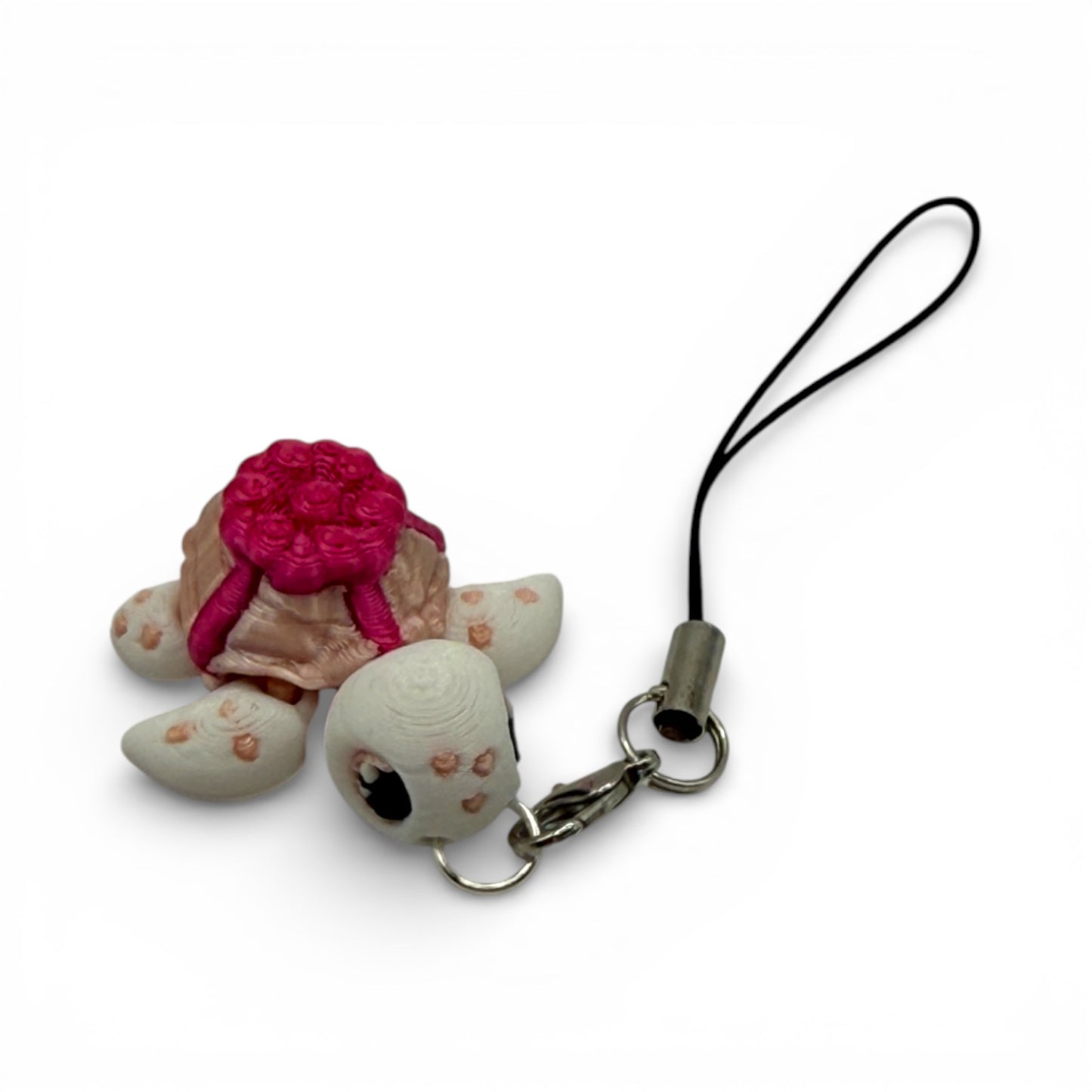 Charm Straps TURTLES for any device - Cute 3d printed Charms for Kindles, E-Reader, Phones, etc