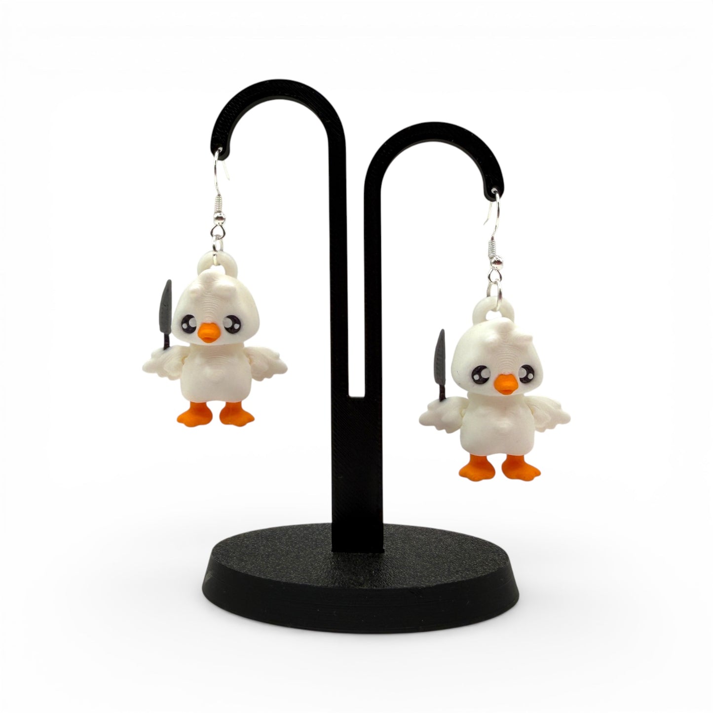 Articulated 3D Printed Earrings - Bookish Turtles & More!