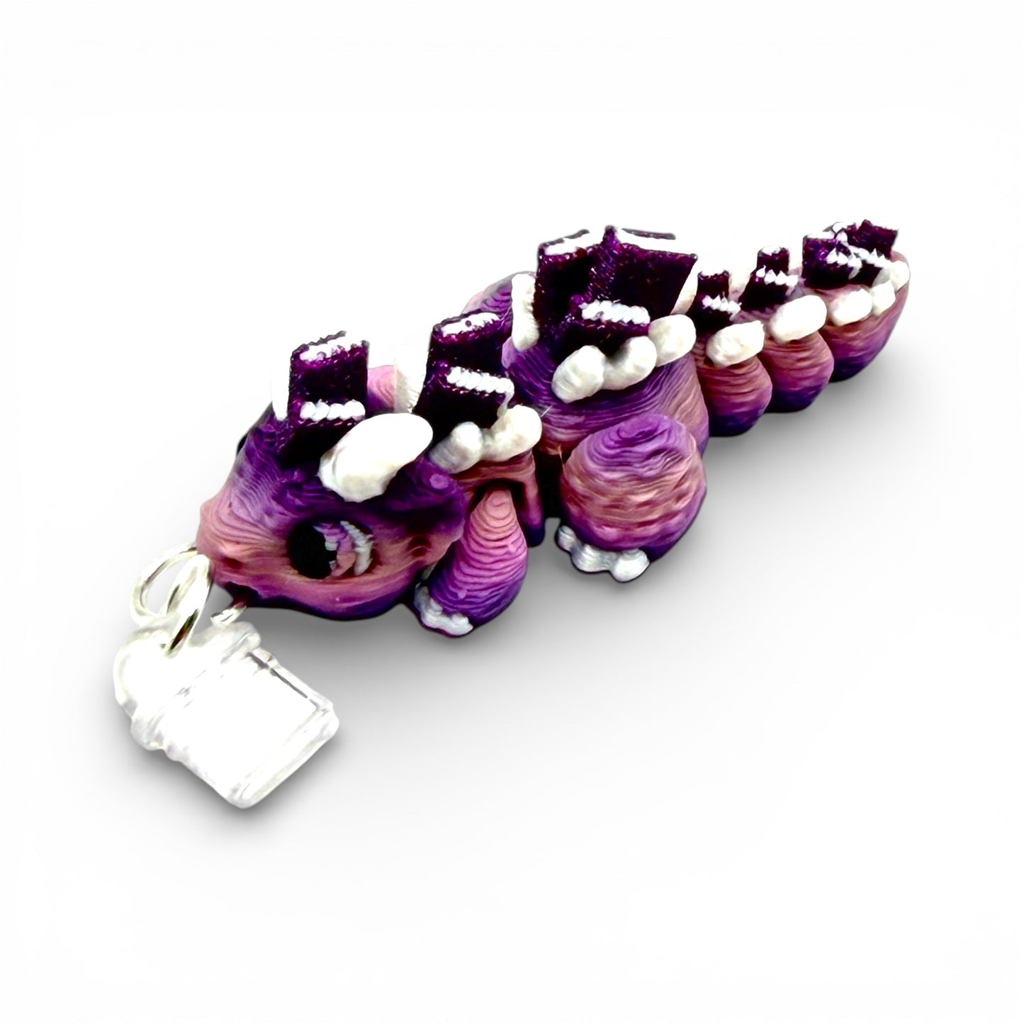 Book Dragon Charm Straps & Dust Plugs  - Cute 3d printed Charms for Kindles, E-Reader, Phones, etc