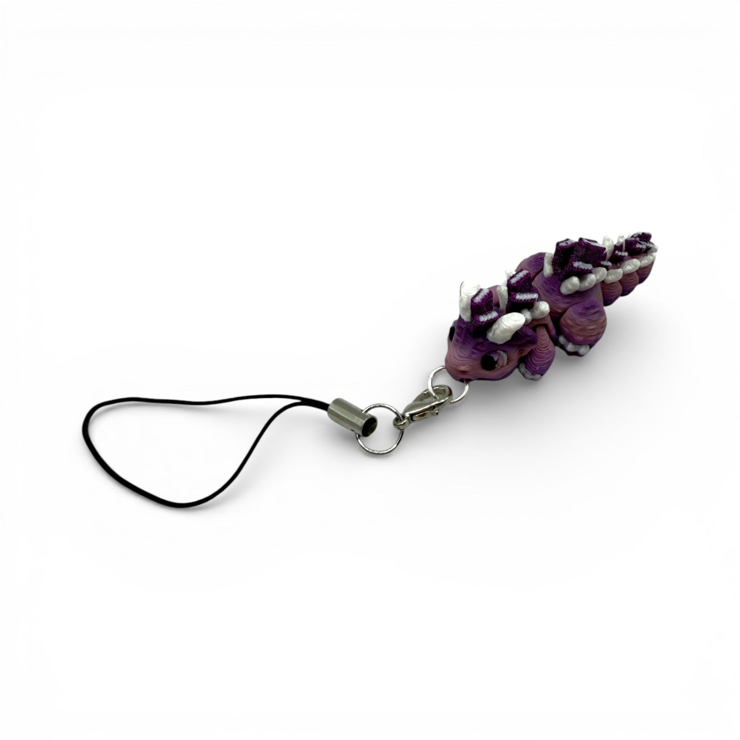 Book Dragon Charm Straps & Dust Plugs  - Cute 3d printed Charms for Kindles, E-Reader, Phones, etc