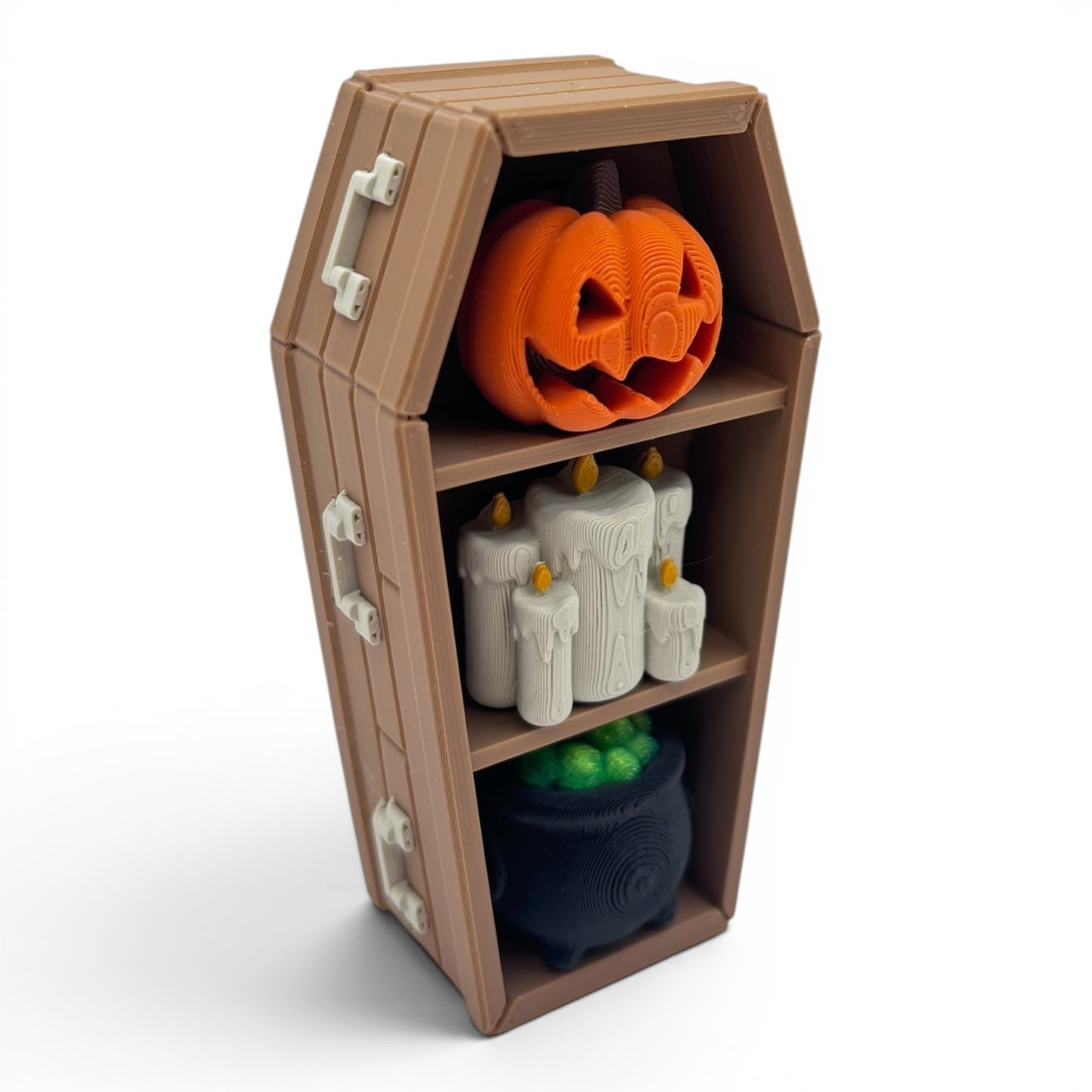 Spooky Coffin Bookshelf Fidget Clicker Halloween Fidget clicker Mechanical Sensory ASMR