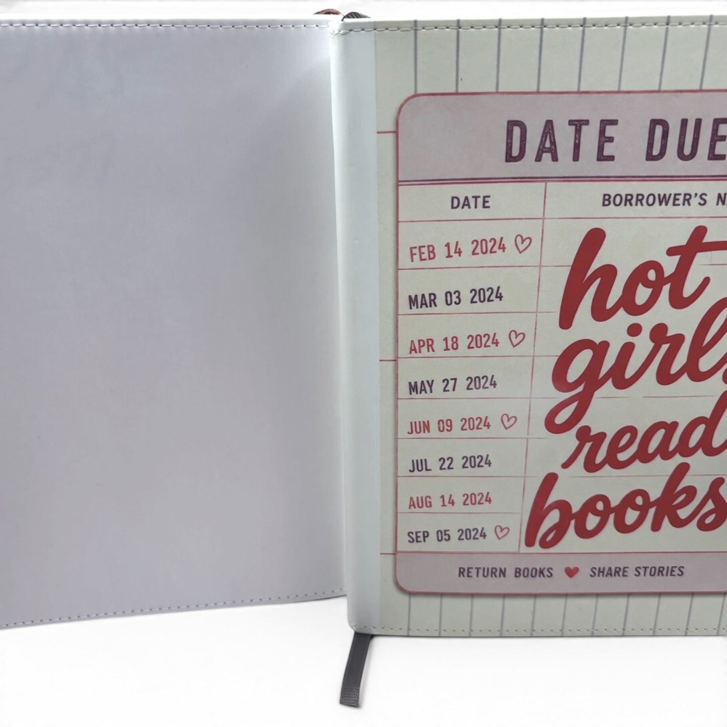 Bookish Journal for readers and writers A5 100 page lined journals featuring original art by Wendy Owens