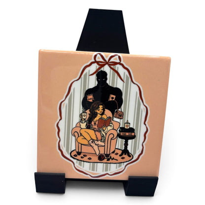 Bookish Build your own Coaster Set or Display Tiles (single coasters)