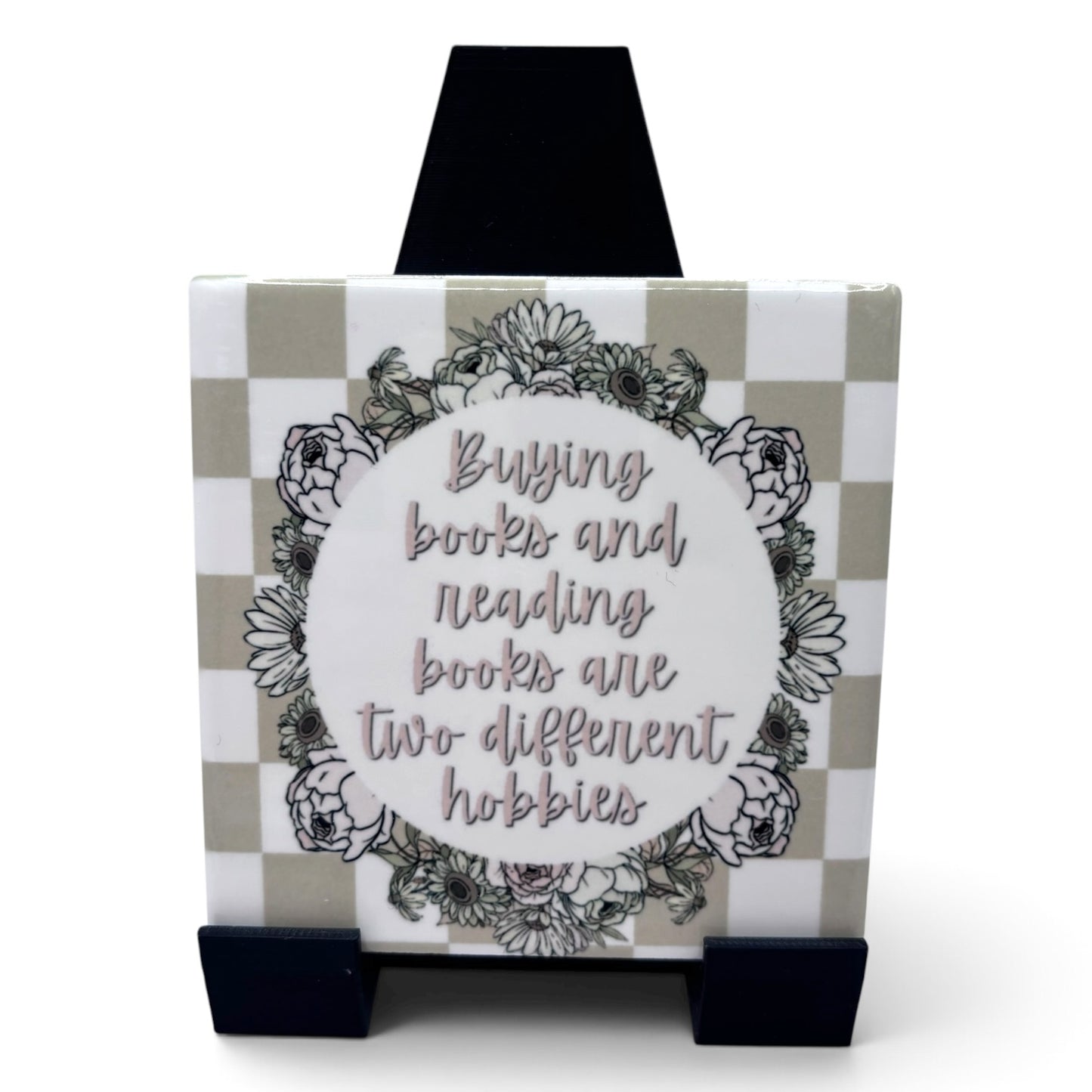 Bookish Build your own Coaster Set or Display Tiles (single coasters)
