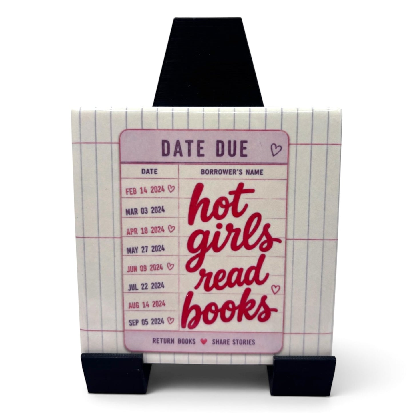 Bookish Build your own Coaster Set or Display Tiles (single coasters)