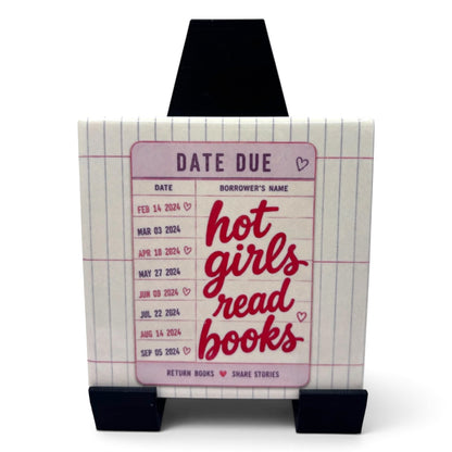 Bookish Build your own Coaster Set or Display Tiles (single coasters)