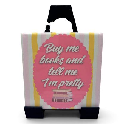 Bookish Build your own Coaster Set or Display Tiles (single coasters)