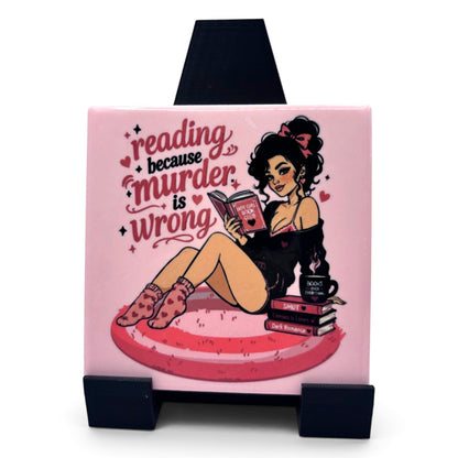 Bookish Build your own Coaster Set or Display Tiles (single coasters)