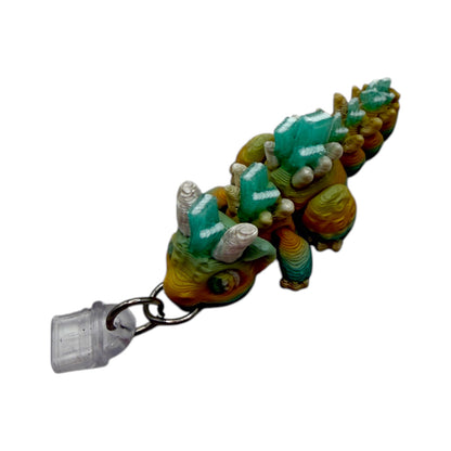 Book Dragon Charm Straps & Dust Plugs  - Cute 3d printed Charms for Kindles, E-Reader, Phones, etc