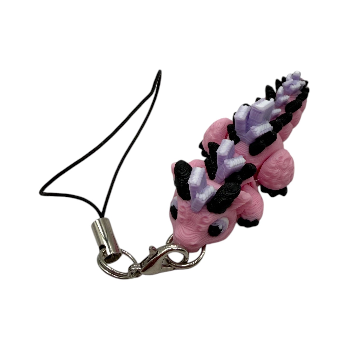 Book Dragon Charm Straps & Dust Plugs  - Cute 3d printed Charms for Kindles, E-Reader, Phones, etc