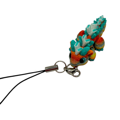 Book Dragon Charm Straps & Dust Plugs  - Cute 3d printed Charms for Kindles, E-Reader, Phones, etc