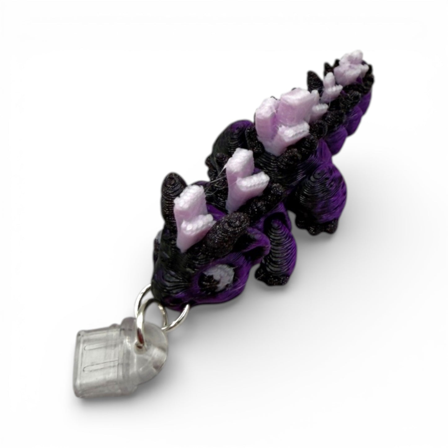 Book Dragon Charm Straps & Dust Plugs  - Cute 3d printed Charms for Kindles, E-Reader, Phones, etc