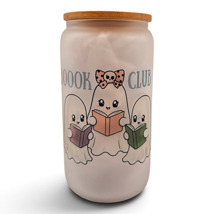 Bookish 16oz Frosted Glass Tumbler
