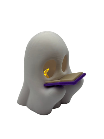 Bookish Ghost Tea Light Holder 👻📖