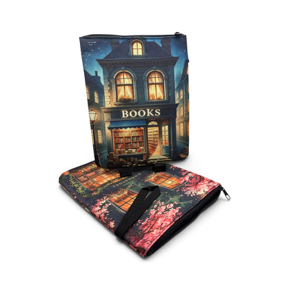 Book Jacket with Printed Patterns, Cover for Journals, Planners, Tablets, Readers | Stylish Case for, Office, Travel with zipper and water resistant liner.