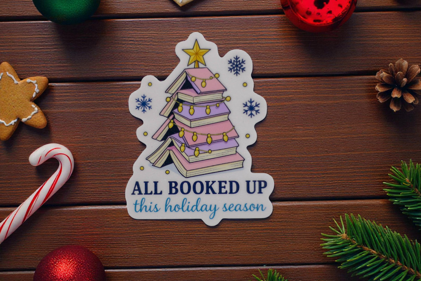 Bookish Vinyl Stickers – 3 Inch Waterproof Decals for Readers, Romantasy Fans, and Book Lovers | Bundle & Individual Options