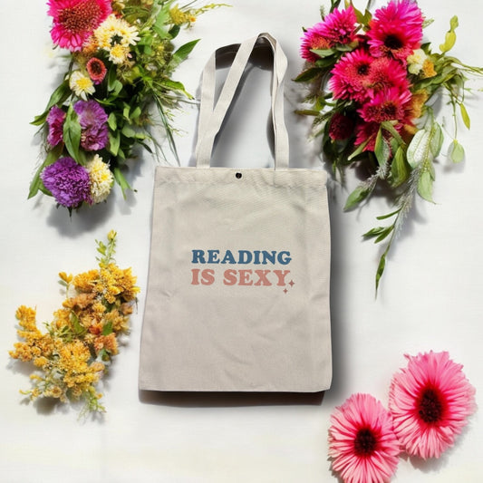 Reading Is Se*y Canvas Tote Bag