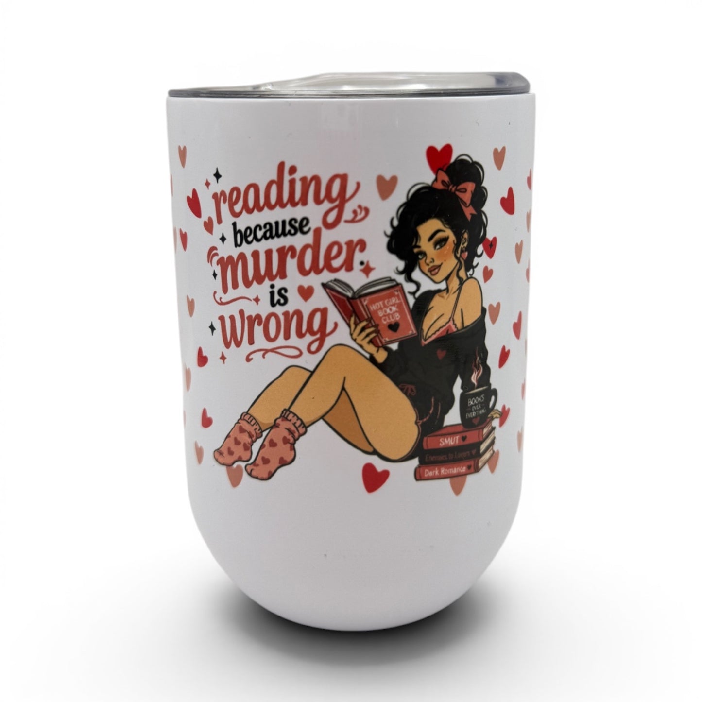 Bookish 12oz Stainless Steel Tumbler