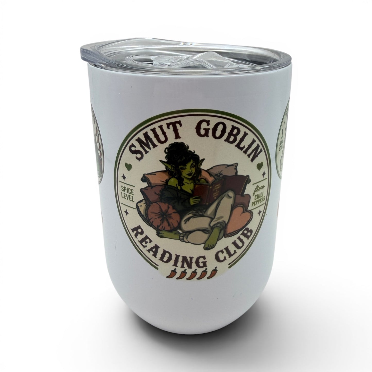 Bookish 12oz Stainless Steel Tumbler