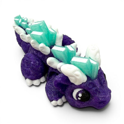 Book Dragons Articulated 3D Printed Fidgets