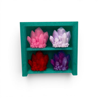 Modern Bookcase Clicker — Mini 3D Printed Fidget Bookshelf