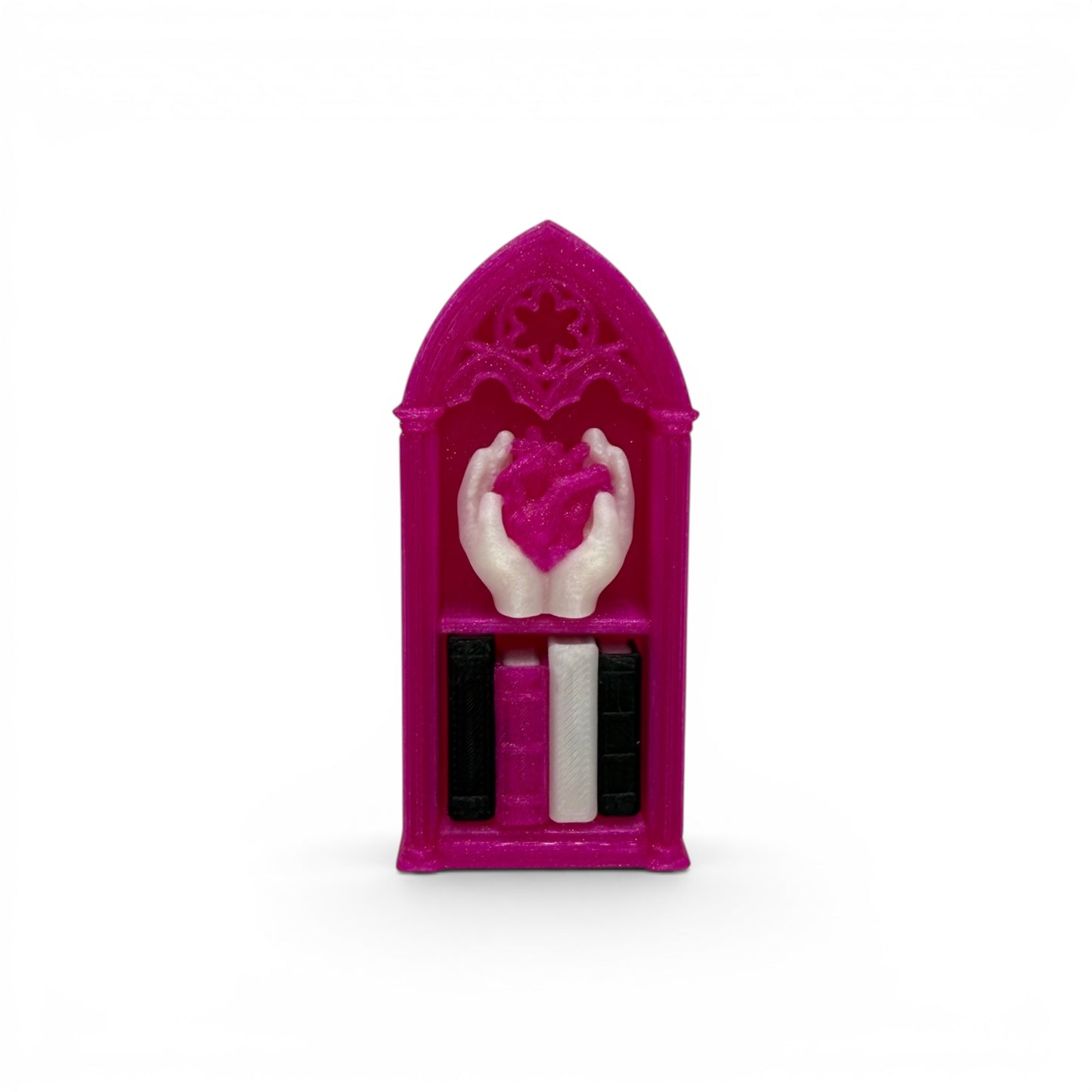 LIVE PICK - Bookcase Clicker — Mini 3D Printed Fidget Bookshelf