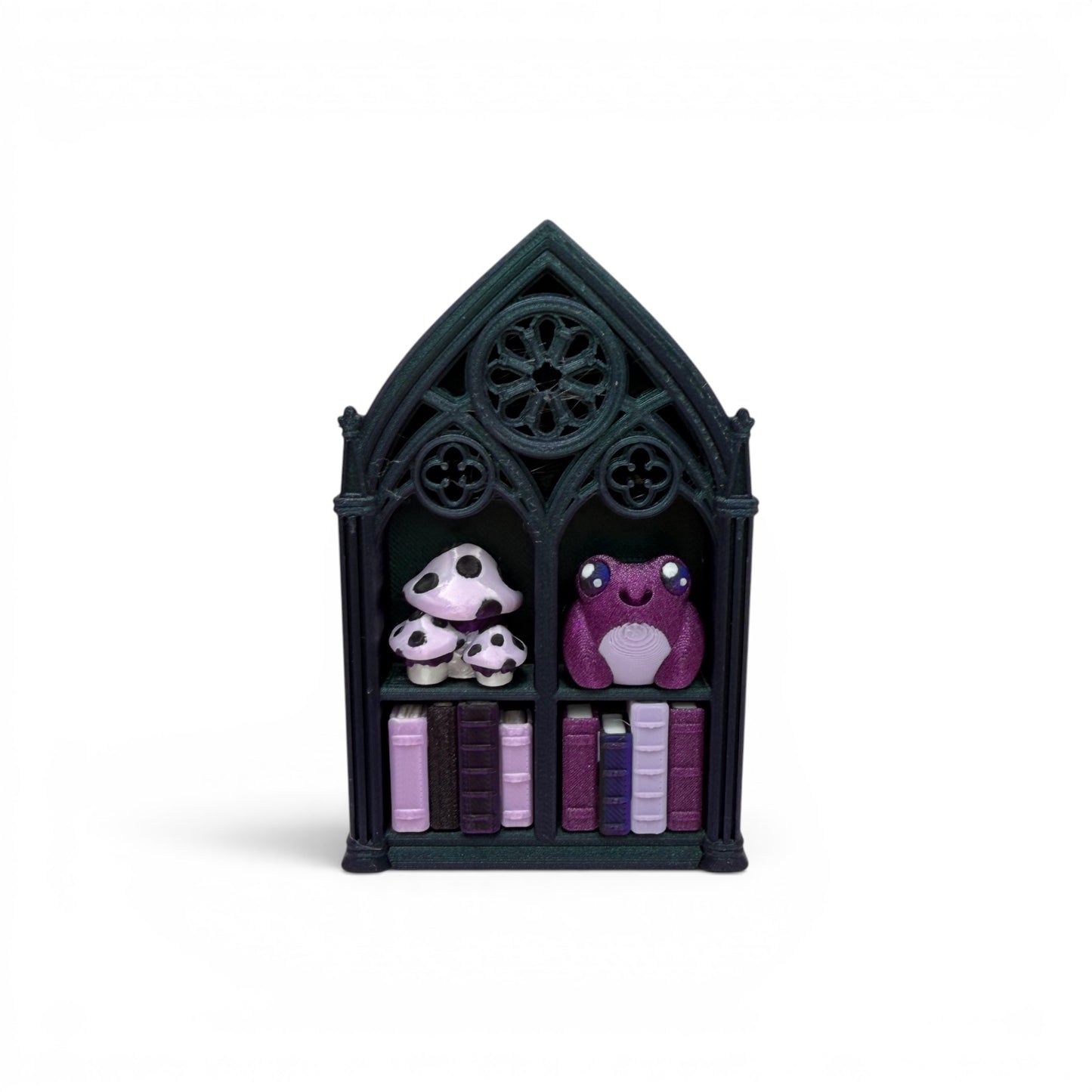 LIVE PICK - Bookcase Clicker — Mini 3D Printed Fidget Bookshelf