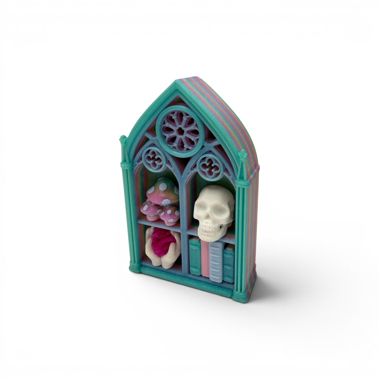 LIVE PICK - Bookcase Clicker — Mini 3D Printed Fidget Bookshelf