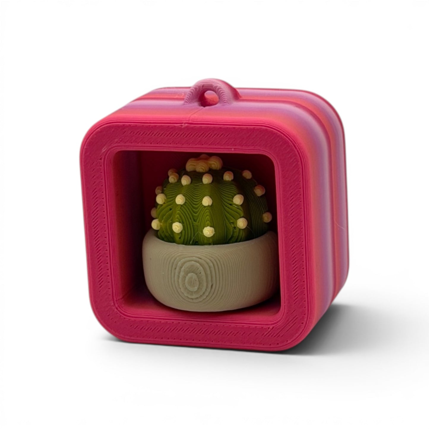 Modern Bookcase Clicker — Mini 3D Printed Fidget Bookshelf