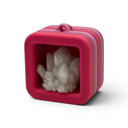Modern Bookcase Clicker — Mini 3D Printed Fidget Bookshelf