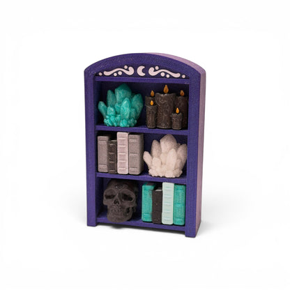 Bookcase 6 Clicker — Mini 3D Printed Fidget Bookshelf