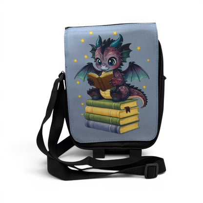 Kindle & Book Crossbody Bag — Exclusive Wendy Owens Artwork