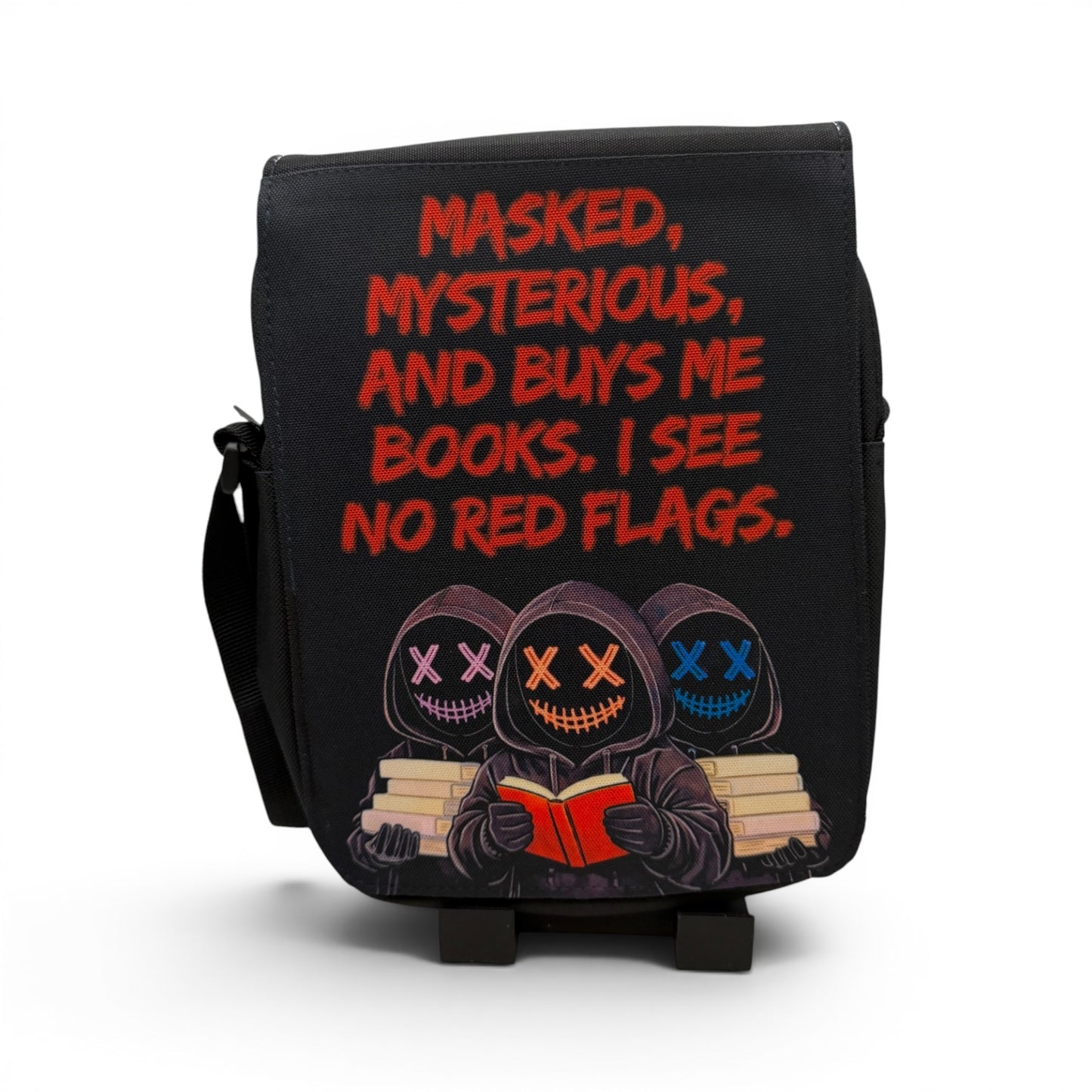 Kindle & Book Crossbody Bag — Exclusive Wendy Owens Artwork