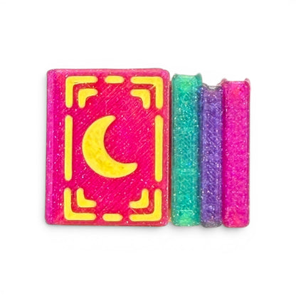 Bookish - Swappable Clicker Toppers Customize Your Mini Bookshelf