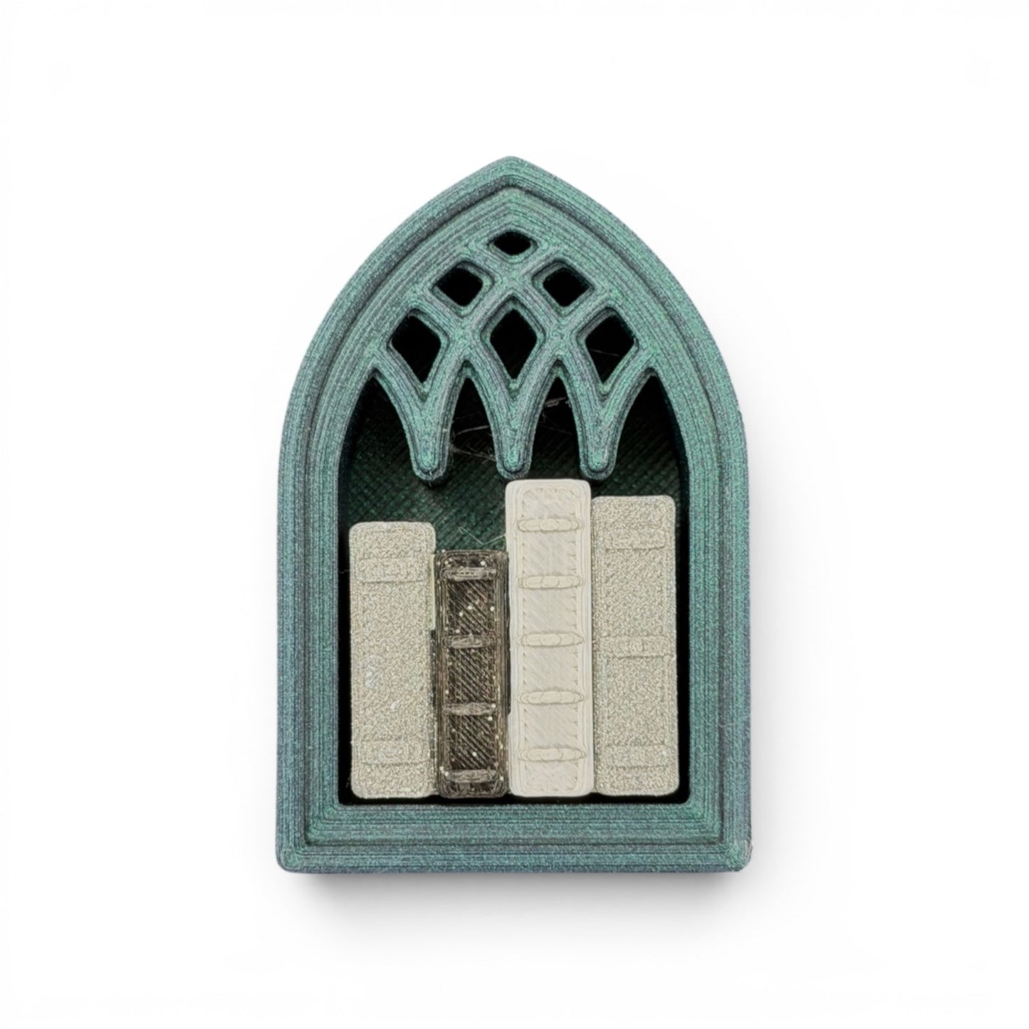 *LIVE PICK ONLY ORDERS* Bookcase Clicker Mini 3D Printed Fidget Bookshelf