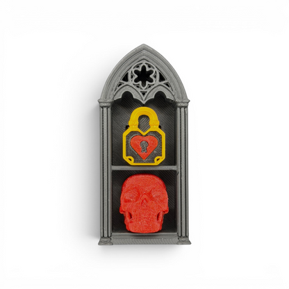 *LIVE PICK ONLY ORDERS* Bookcase Clicker Mini 3D Printed Fidget Bookshelf