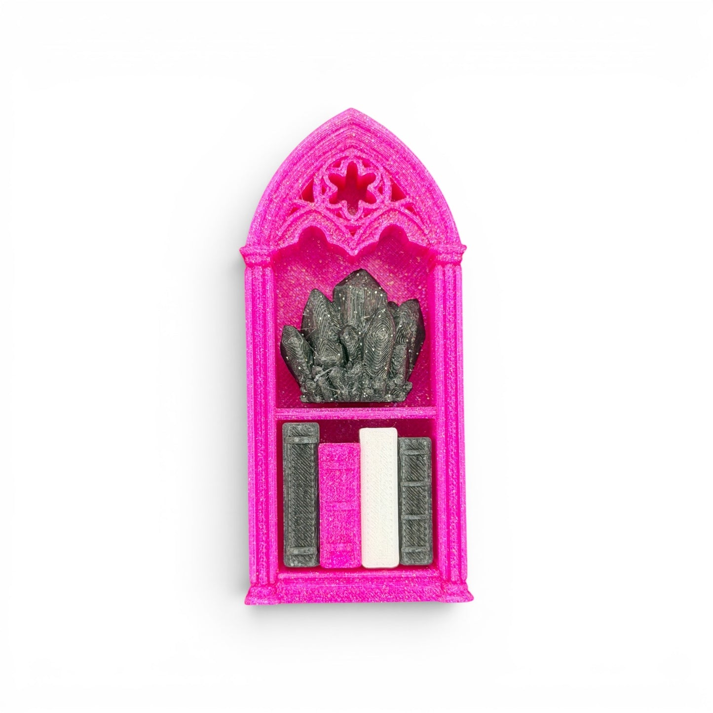 *LIVE PICK ONLY ORDERS* Bookcase Clicker Mini 3D Printed Fidget Bookshelf