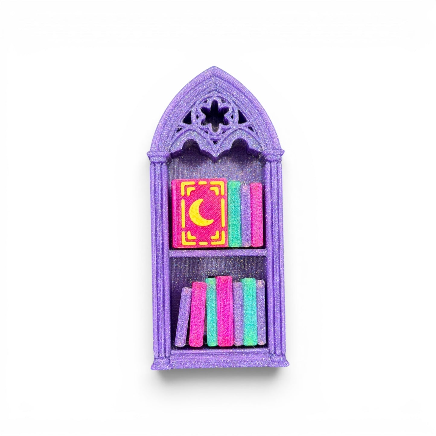 *LIVE PICK ONLY ORDERS* Bookcase Clicker Mini 3D Printed Fidget Bookshelf