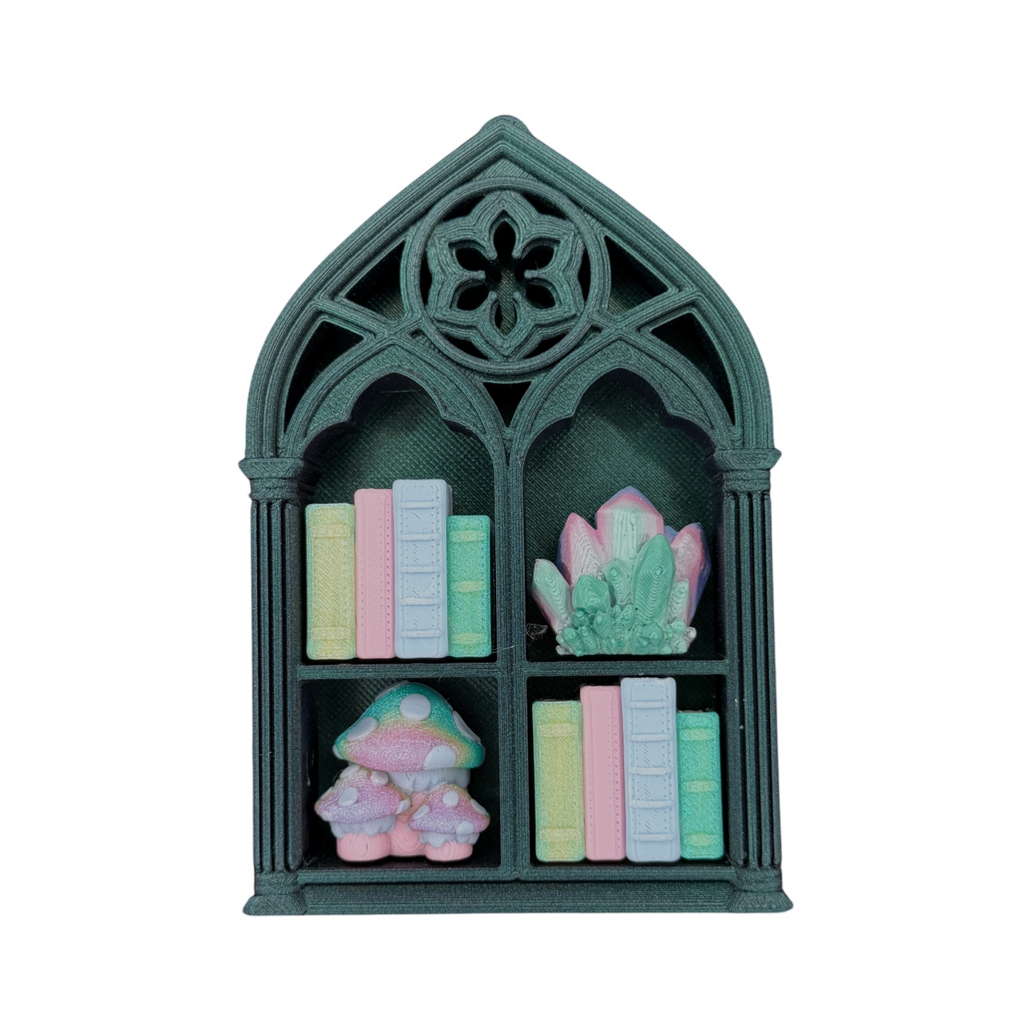 *LIVE PICK ONLY ORDERS* Bookcase Clicker Mini 3D Printed Fidget Bookshelf