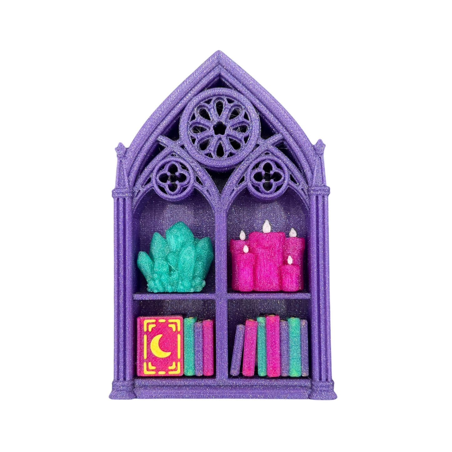 *LIVE PICK ONLY ORDERS* Bookcase Clicker Mini 3D Printed Fidget Bookshelf