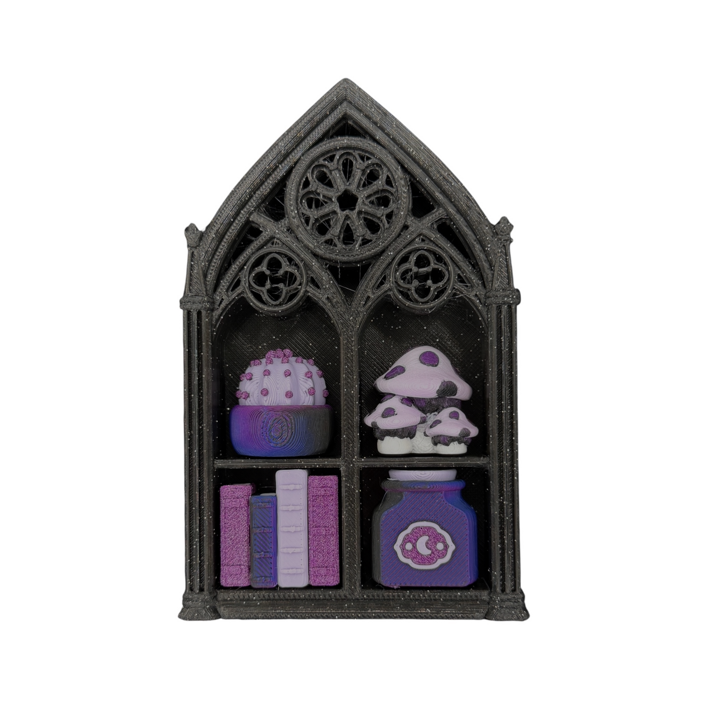 *LIVE PICK ONLY ORDERS* Bookcase Clicker Mini 3D Printed Fidget Bookshelf