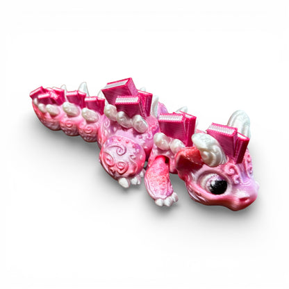 PRE-ORDER Bookish Dragons - Articulated 3D Printed Dragon Fidget