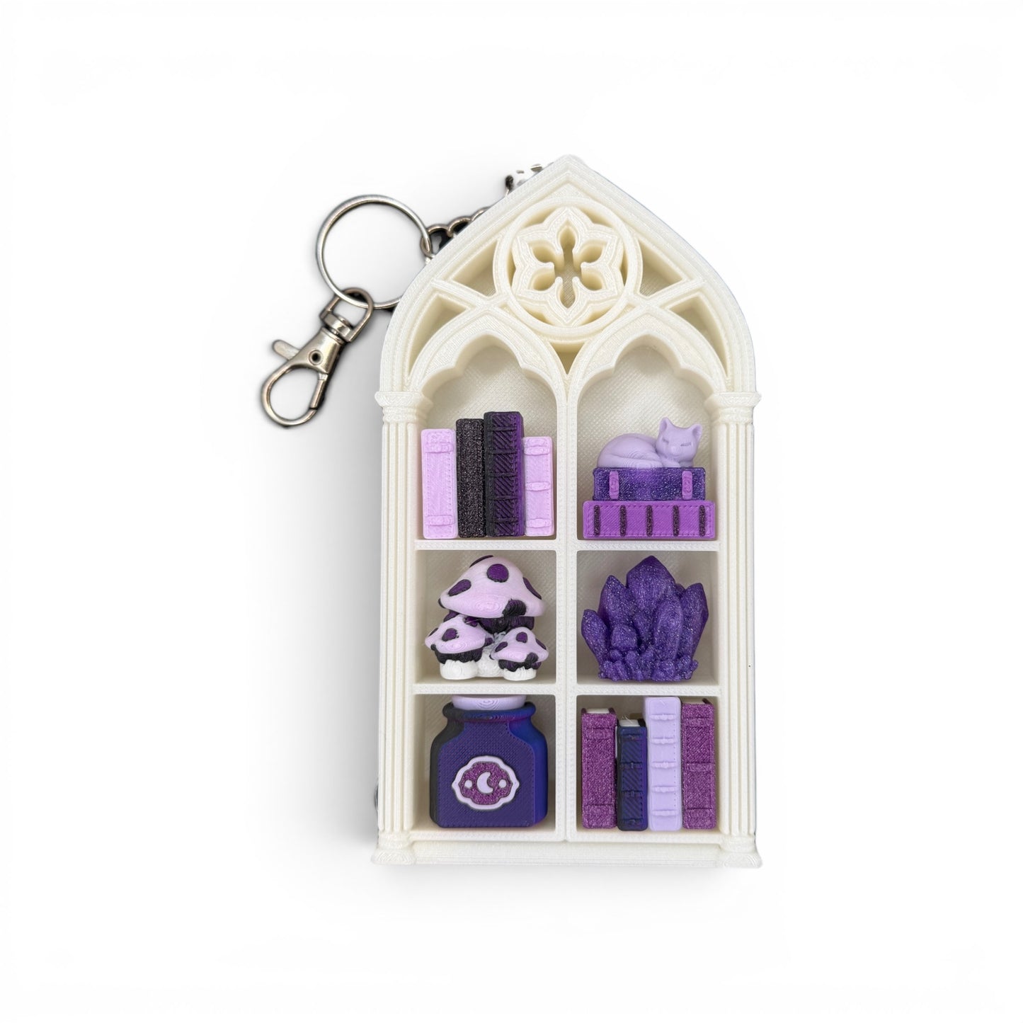 *LIVE PICK ONLY ORDERS* Bookcase Clicker Mini 3D Printed Fidget Bookshelf